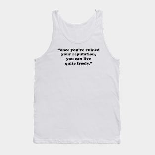 LIVE QUITE FREELY Tank Top